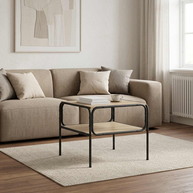 Sidebord Sonoma-eg 100 x 50 x 46 cm Konstrueret træ