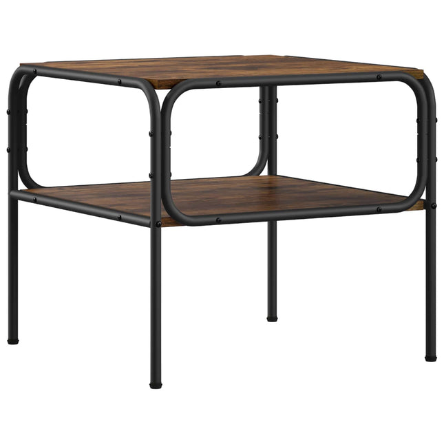 Sidebord Røget eg 100 x 50 x 46 cm Konstrueret træ