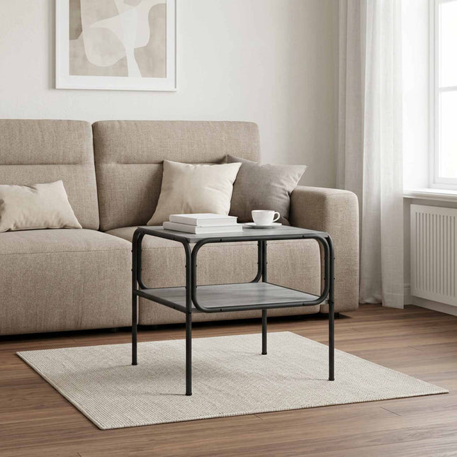 Sidebord Grå Sonoma 100 x 50 x 46 cm Konstrueret træ