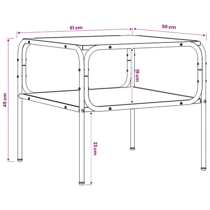 Sidebord Gammelt træ 100 x 50 x 46 cm Konstrueret træ