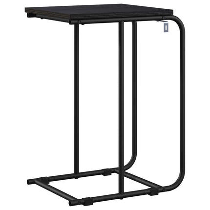 Sidebord Sort eg 40 x 31 x 55 cm Konstrueret træ