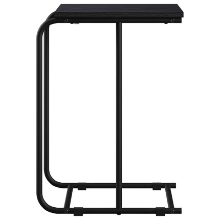 Sidebord Sort eg 40 x 31 x 55 cm Konstrueret træ