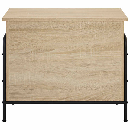 Opbevaringskasse Sonoma-eg 80 x 40 x 49,5 cm Konstrueret træ