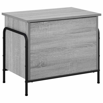 Opbevaringskasse Grå Sonoma 80 x 40 x 49,5 cm Konstrueret træ