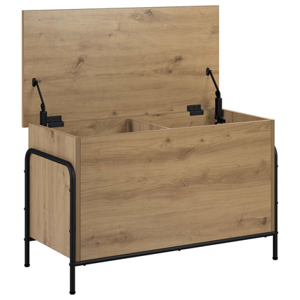 Opbevaringskasse Artisan-eg 80 x 40 x 49,5 cm Konstrueret træ