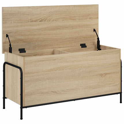 Opbevaringskasse Sonoma-eg 80 x 40 x 49,5 cm Konstrueret træ