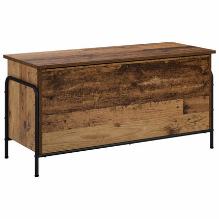 Opbevaringskasse Gammelt træ 80 x 40 x 49,5 cm Konstrueret træ