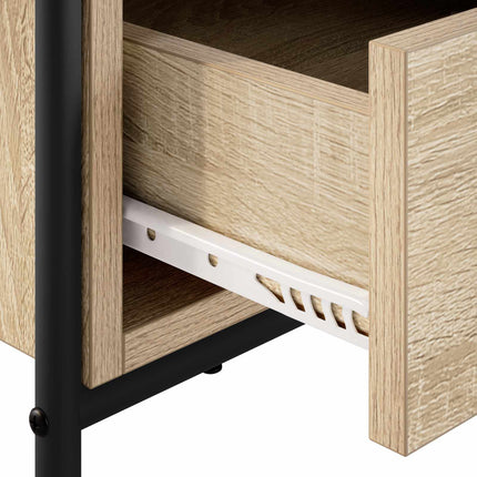 TV-skab 67,5 x 33 x 50 cm Sonoma-eg Konstrueret træ