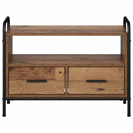 TV-skab 67,5 x 33 x 50 cm Gammelt træ Konstrueret træ