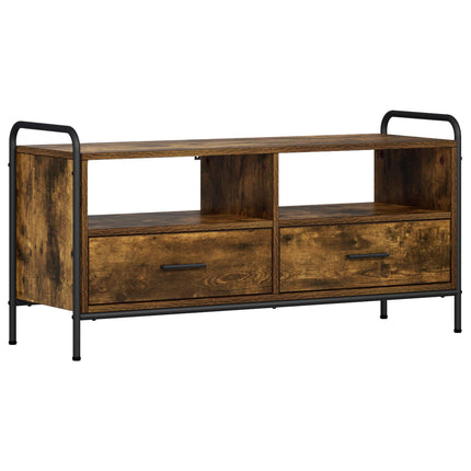 TV-skab 67,5 x 33 x 50 cm Røget eg Konstrueret træ