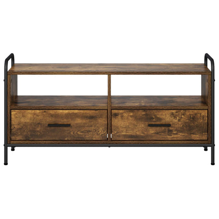 TV-skab 67,5 x 33 x 50 cm Røget eg Konstrueret træ