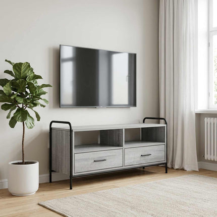 TV-skab 67,5 x 33 x 50 cm Grå Sonoma Konstrueret træ