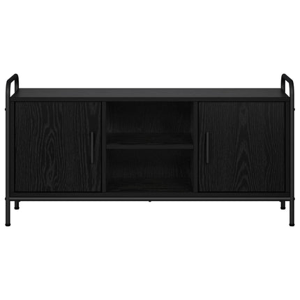 TV-skab 99 x 33 x 50 cm Sort eg Konstrueret træ