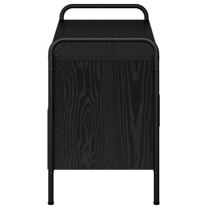 TV-skab 99 x 33 x 50 cm Sort eg Konstrueret træ