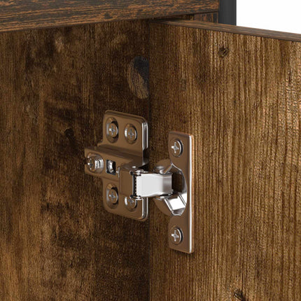 TV-skab 167,5 x 33 x 50 cm Røget eg Konstrueret træ