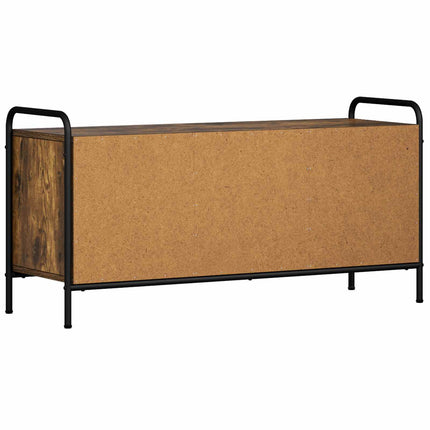 TV-skab 79,5 x 33 x 50 cm Røget eg Konstrueret træ