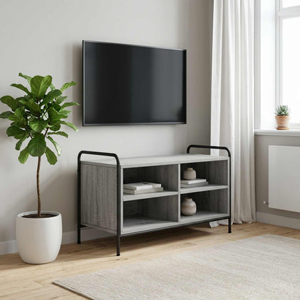 TV-skab 140 x 39,5 x 50 cm Grå Sonoma Konstrueret træ