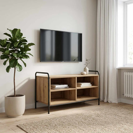 TV-skab 140 x 39,5 x 50 cm Artisan-eg Konstrueret træ