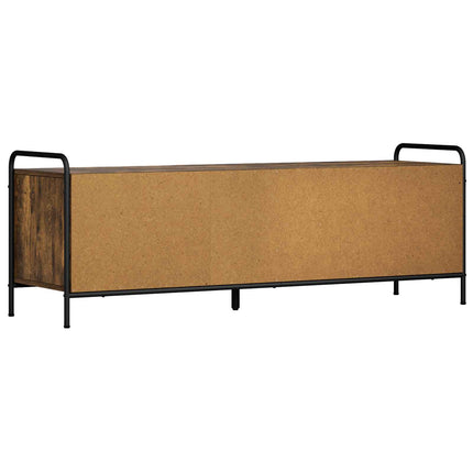TV-skab 140 x 39,5 x 50 cm Røget eg Konstrueret træ