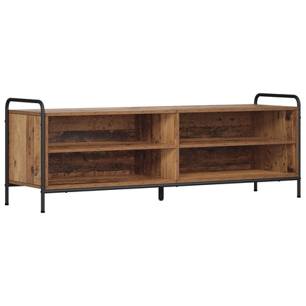 TV-skab 140 x 39,5 x 50 cm Gammelt træ Konstrueret træ
