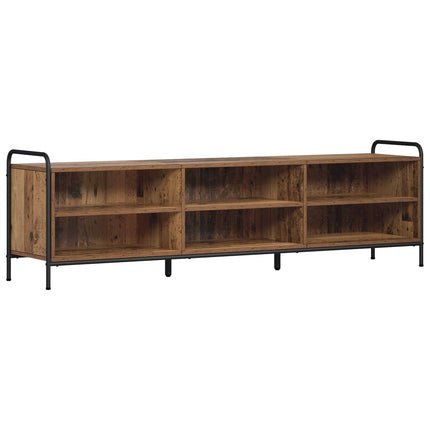 TV-skab 140 x 39,5 x 50 cm Gammelt træ Konstrueret træ