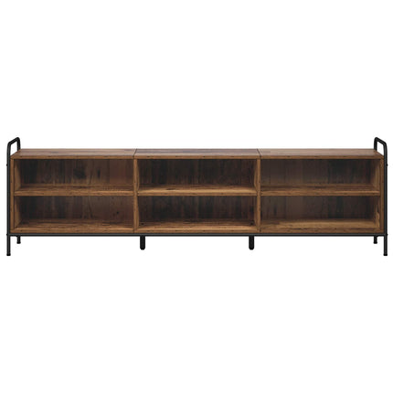 TV-skab 140 x 39,5 x 50 cm Gammelt træ Konstrueret træ