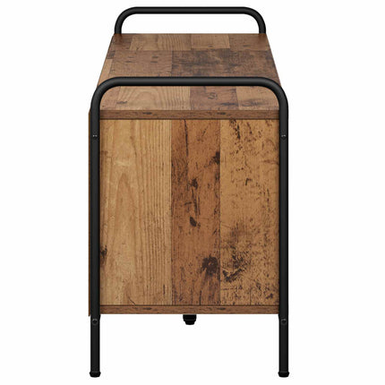 TV-skab 140 x 39,5 x 50 cm Gammelt træ Konstrueret træ