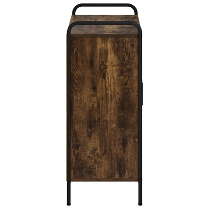 Sideboard Røget eg 97 x 33 x 81 cm Konstrueret træ