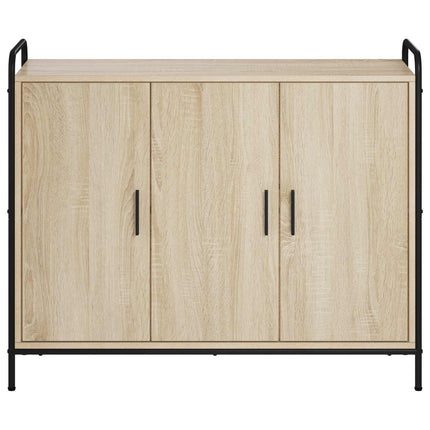 Sideboard Sonoma-eg 97 x 33 x 81 cm Konstrueret træ