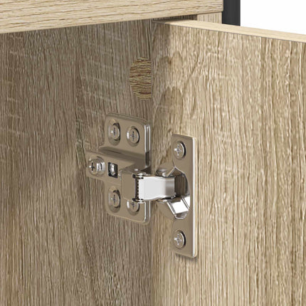 Sideboard Sonoma-eg 97 x 33 x 81 cm Konstrueret træ