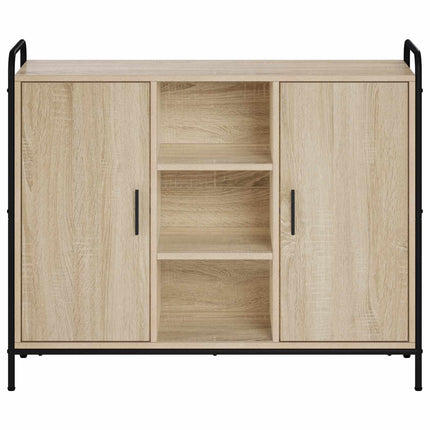 Sideboard Sonoma-eg 97 x 33 x 81 cm Konstrueret træ