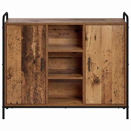 Sideboard Gammelt træ 97 x 33 x 81 cm Konstrueret træ