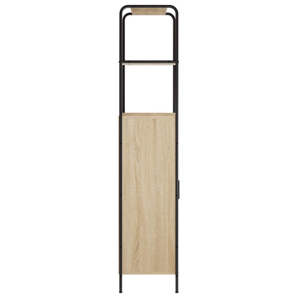 Highboard Sonoma-eg 40 x 33 x 161 cm Konstrueret træ