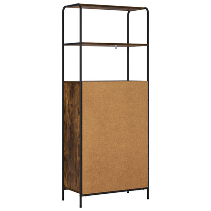 Highboard Røget eg 40 x 33 x 161 cm Konstrueret træ