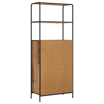 Highboard Gammelt træ 40 x 33 x 161 cm Konstrueret træ