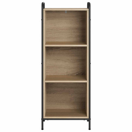 Bogskab 55,5 x 33 x 174 cm Konstrueret træ Sonoma-eg