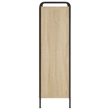 Bogskab 55,5 x 33 x 174 cm Konstrueret træ Sonoma-eg
