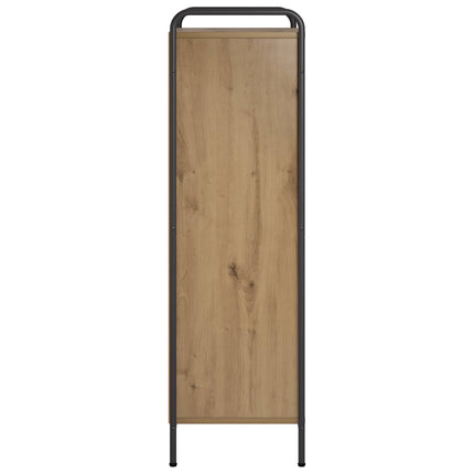 Bogskab 55,5 x 33 x 174 cm Konstrueret træ Artisan-eg