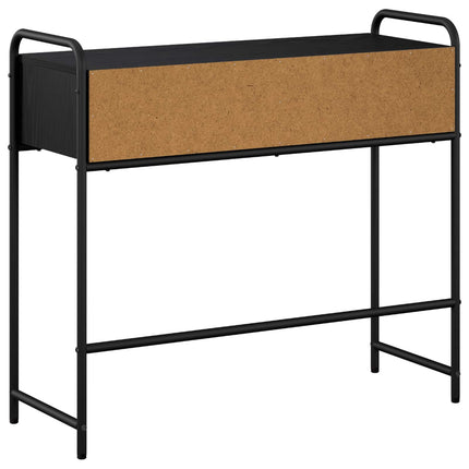 Konsolbord Sort eg 90 x 33 x 80,5 cm Konstrueret træ