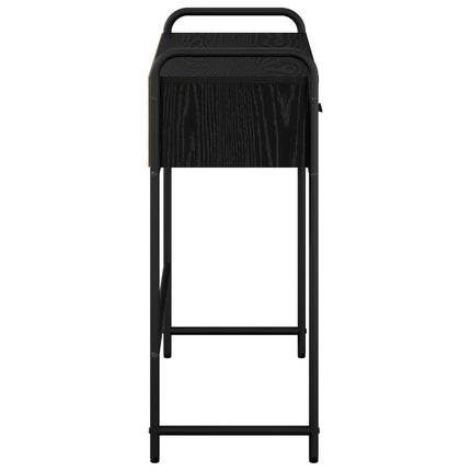 Konsolbord Sort eg 90 x 33 x 80,5 cm Konstrueret træ