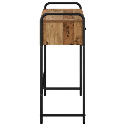 Konsolbord Gammelt træ 90 x 33 x 80,5 cm Konstrueret træ