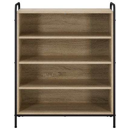 Sko skab 76 x 36,5 x 93 cm Konstrueret træ Sonoma-eg