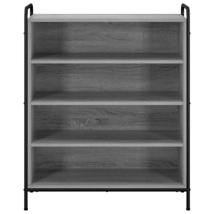 Sko skab 76 x 36,5 x 93 cm Konstrueret træ Grå Sonoma