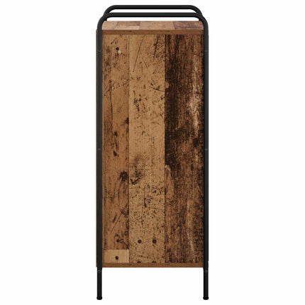 Sko skab 51 x 36,5 x 93 cm Konstrueret træ Gammelt træ
