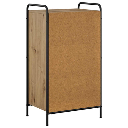 Sko skab 51 x 36,5 x 93 cm Konstrueret træ Artisan-eg