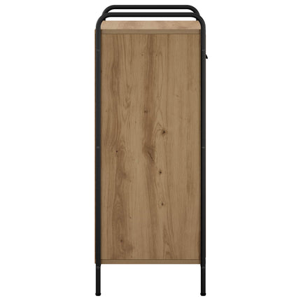 Sko skab 51 x 36,5 x 93 cm Konstrueret træ Artisan-eg