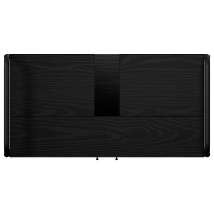 Badeværelsesskab Sort eg 65,5 x 34 x 61 cm Konstrueret træ