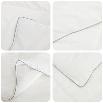 Dyne TRIER 150x200 cm Sommer 140 GSM 100% australsk uld Hvid