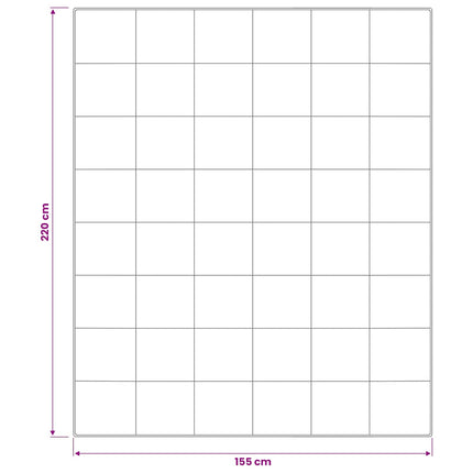 Dyne 155x220 cm Sommer 200 GSM Australsk Uld Hvid Hypoallergen