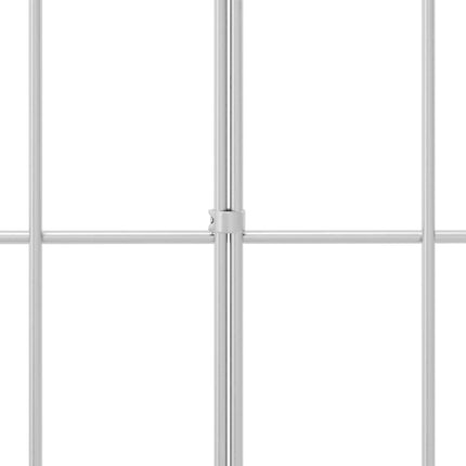 Havehegnspane 48 stk. 50 x 30 cm Galvaniseret stål Sølv